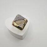 14K GOLD RING/ INEL AUR 14K R0314