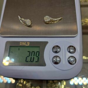 14K Gold Earrings/ Cercei Aur 14K Preorder P005