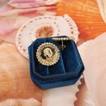 14k Gold Earrings/ Cercei Aur 14k CS402
